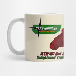 Red Salamander Freighter Mug